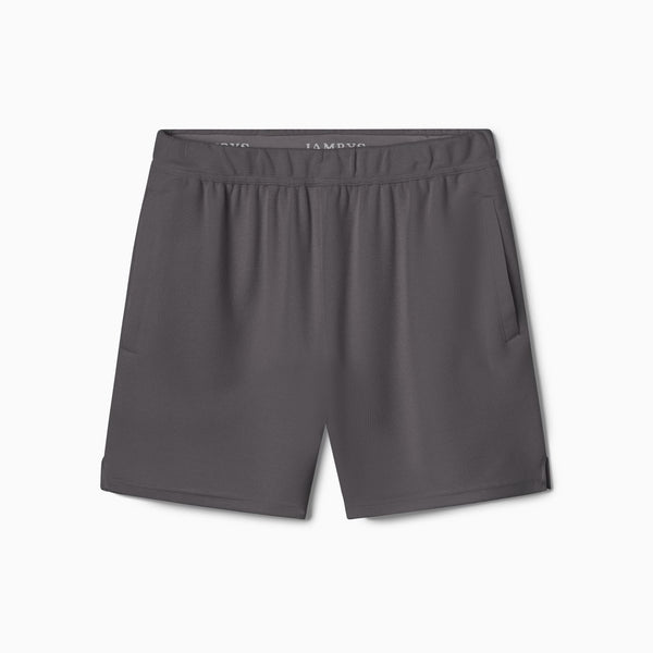 Gray/Black Soffle Shorts