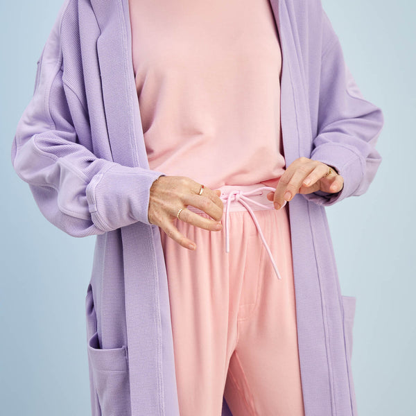 Lavender Soffle Robe