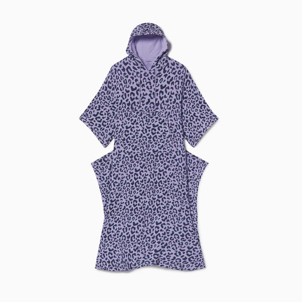 Lavender Leopard Cozy Cloak