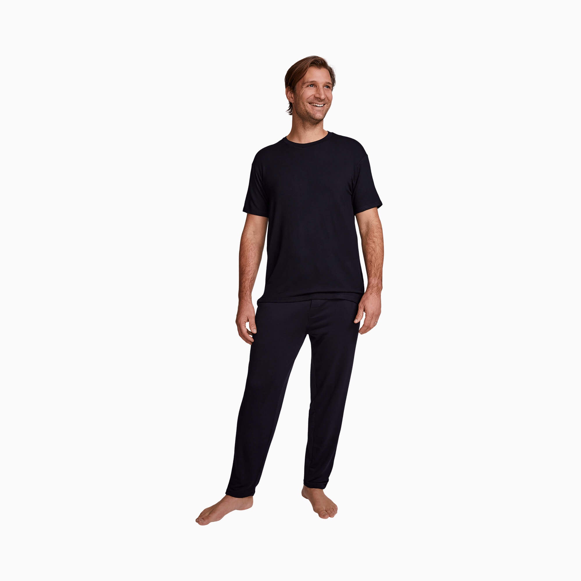 Breathable No-Sweat Sweatpants | Long Jambys | Jambys | Black